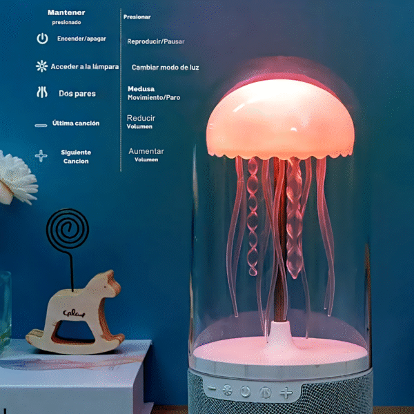 Lámpara Parlante Medusa Bluetooth