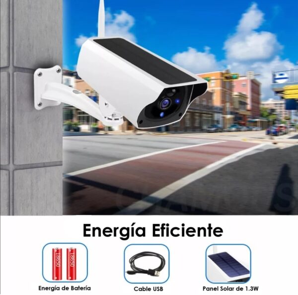 Cámara IP Solar de Exterior Wifi