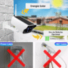 Cámara IP Solar de Exterior Wifi