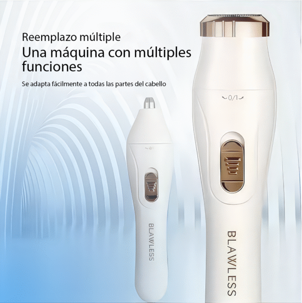 Kit Depiladora Eléctrica 3 En 1