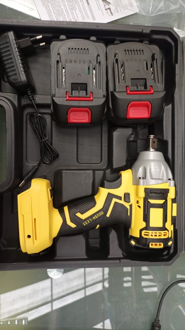 Llave de Impacto Inalámbrica – Kit 2 Baterías de 48V