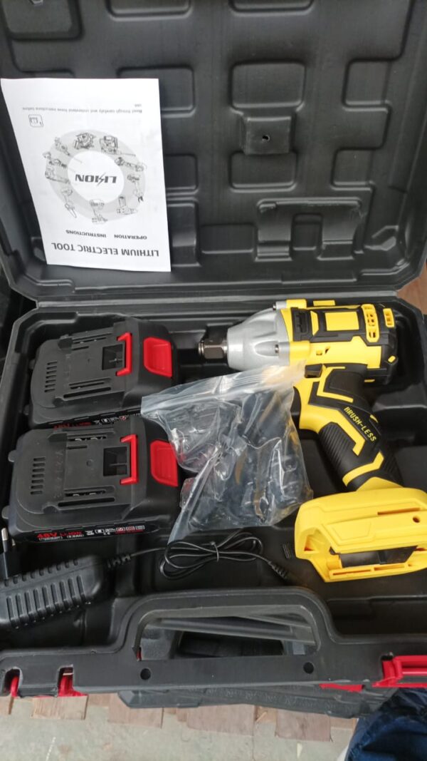 Llave de Impacto Inalámbrica – Kit 2 Baterías de 48V