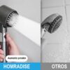 Cabezal Ducha Alta Presión Masajeadora