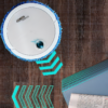 Aspiradora Cleanel Robot - Con Mopa Recargable