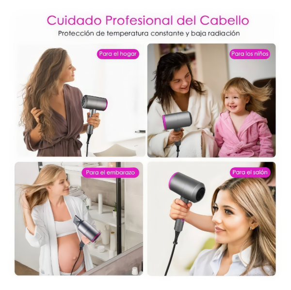 Secador de Pelo Iónico Tasbel