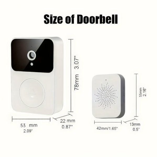 Timbre Inalámbrico con Cámara Wifi