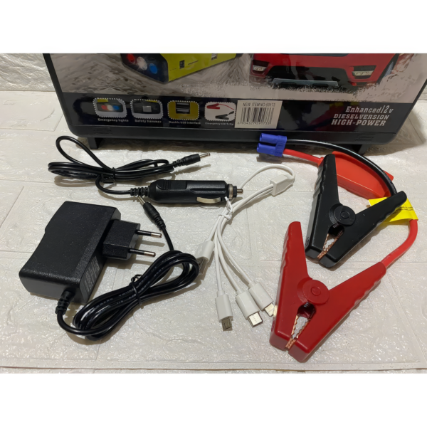 Cargador de Batería para Vehículo con Maleta
