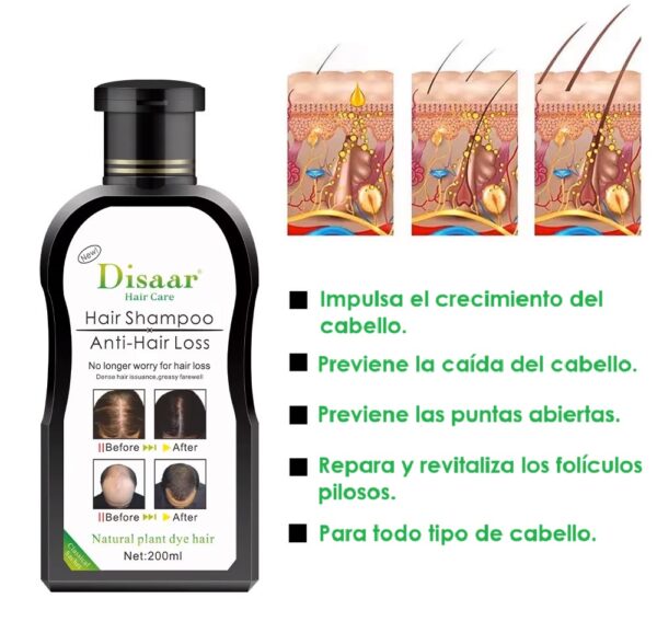 Pack Anticaída Disaar – Shampoo + Sérum